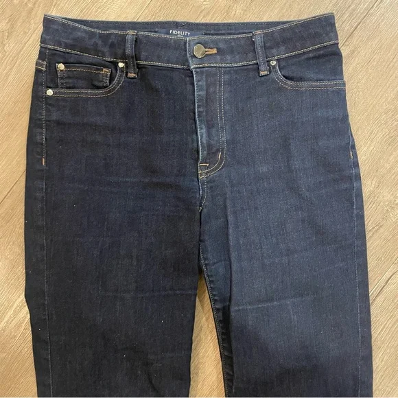 Fidelity Cali High Rise Full Length Jeans in Excel Rinse - Picture 7 of 7
